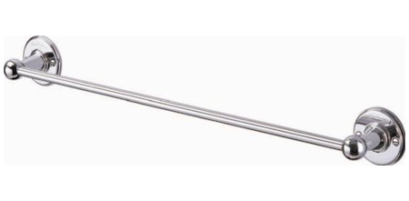 Burlington Wieszak na ręcznik pojedynczy, Chrom