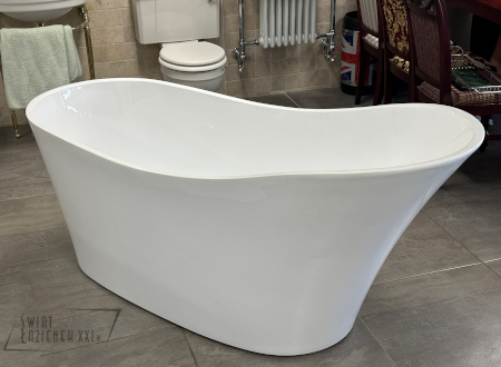 Galatea Design Amalfi Wanna wolnostojąca 170x75 biały połysk