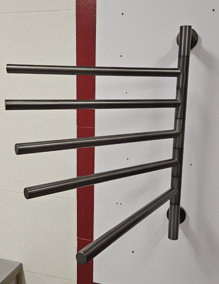 Galatea Design Lulu Grzejnik elektryczny obrotowy 62,2x51,6 cm gunmetal