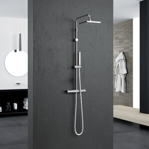 Novellini Easy 2 Panel natryskowy termostatyczny chrom