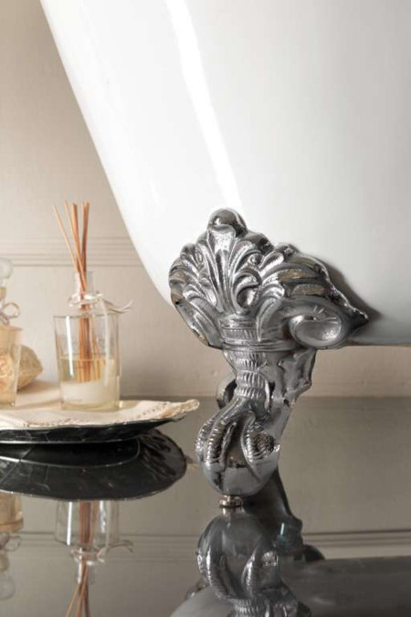 Gentry Home Violet nogi do wanny żeliwnej Ball&Claw chrom