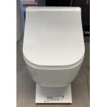       Galatea Design Empat Miska WC wisząca bezrantowa z deską wolnoopadającą 51x35 cm White/biała połysk GDB2341GW W MAGAZYNIE!!