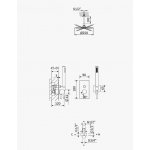 Bruma Lusa Zestaw natryskowy podtynkowy z deszczownicą Ø 250 mm Sunrise 1015612SR