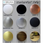 Bruma Utopia Bateria umywalkowa 2-otworowa bez korka night sky 1833901NS