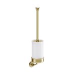 Burlington Guild Szczotka WC gold GU025G