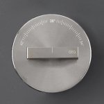 CEA BAR Mieszacz termostatyczny ścienny element zewnętrzny Satin Stainless Steel TRM10S