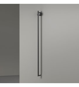 CEA Equilibrio Grzejnik elektryczny do ręczników 106 cm 1 element ścienny element zewnętrzny Black Diamond Satin EQB21KDS