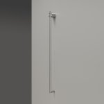 CEA Equilibrio Grzejnik elektryczny do ręczników 106 cm 1 element ścienny element zewnętrzny Satin Stainless Steel EQB21S