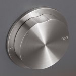 CEA Giotto Przełącznik ścienny 2/3-drożny element zewnętrzny Satin Stainless Steel DEV08S