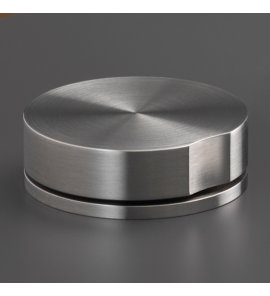 CEA Giotto Zawór odcinający jednootworowy ciepła woda Satin Stainless Steel GIO33S