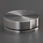 CEA Giotto Zawór odcinający jednootworowy ciepła woda Satin Stainless Steel GIO33S