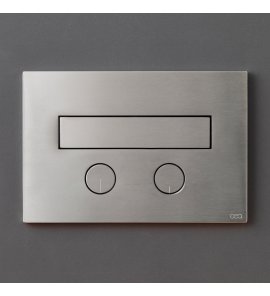 CEA Hydroplate Przycisk podwójny do spłuczki Tece Satin Stainless Steel PLA14S