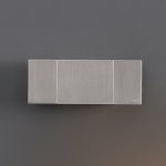 CEA Neutra Bateria prysznicowa ścienna element zewnętrzny Satin Stainless Steel NEU04S