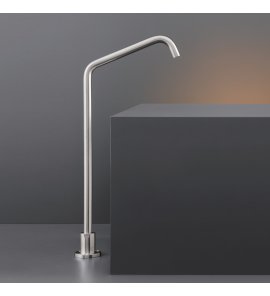 CEA Neutra Wylewka wannowa wolnostojąca element zewnętrzny Satin Stainless Steel NEU47S