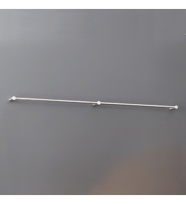 CEA Stem Wieszak na ręcznik ścienny 100 cm Satin Stainless Steel STE08S