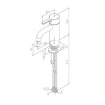 Damixa Silhouet Bateria umywalkowa 1-otworowa niska chrom 740210000  W MAGAZYNIE 