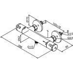 Damixa Zero Bateria prysznicowa termostatyczna chrom 5740000