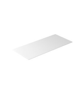 Galassia Blat ceramiczny bez otworu 101x46 cm Biały mat 2058MT