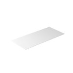 Galassia Blat ceramiczny bez otworu 101x46 cm Biały mat 2058MT