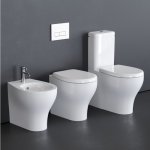 Galassia Eden Bidet stojący 53x36 cm Biały 7214