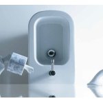 Galassia MEG 11 Bidet wiszący 55x35 cm Biały mat 5412MT