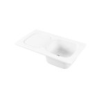 Galassia URBAN SINKS Zlew jednokomorowy 86x50 cm Biały 5101D90