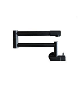   Galatea Design Cardano Bateria kuchenna składana Pot Filler matt black GDF826MB W MAGAZYNIE!!