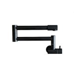   Galatea Design Cardano Bateria kuchenna składana Pot Filler matt black GDF826MB W MAGAZYNIE!!