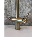   Galatea Design Circla Bateria kuchenna z podłączeniem do wody filtrowanej brushed gold GDF118BRG W MAGAZYNIE!!