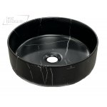  Galatea Design Umywalka stawiana na blat ∅36,5 cm Nero Marquina GDMC002 W MAGAZYNIE!!