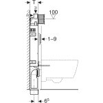   Geberit Kombifix Element podtynkowy Super do WC UP320 Sigma H108 110.300.00.5(K) W MAGAZYNIE!!