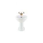 Gentry Home Victorian bidet stojący z otworem na baterię biały 2015