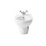 Gentry Home Victorian bidet Wiszący z otworem na baterię biały 2014