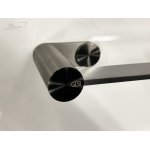 Gessi 316 Uchwyt na papier toaletowy Black metal brushed PVD 54749.707