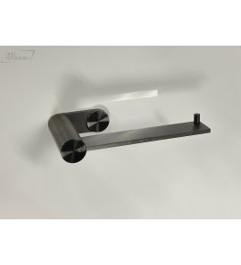 Gessi 316 Uchwyt na papier toaletowy Black metal brushed PVD 54749.707