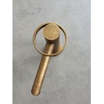 Gessi Anello Bateria umywalkowa z korkiem Antique Brass 63301.713