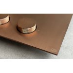 Gessi Anello Przycisk spłukujący copper brushed pvd 54623.708