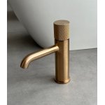 Gessi Habito Bateria umywalkowa warm bronze brushed PVD 70602.726