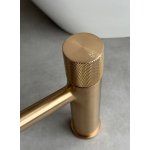 Gessi Habito Bateria umywalkowa warm bronze brushed PVD 70602.726