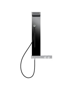 Gessi HI-FI Column Bateria natryskowa termostatyczna z deszczownicą i zestawem prysznicowym Chrom 63041.031