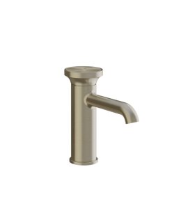 Gessi Origini Bateria umywalkowa jednootworowa brushed brass PVD 66002.727