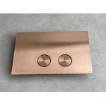 Gessi Przycisk spłukujący Copper Brushed PVD 54611.708