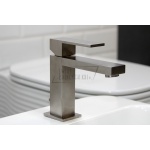 Gessi Rettangolo Bateria Umywalkowa stal nierdzewna 20001.149 / 20001149