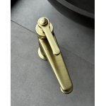 Gessi Venti20 Bateria umywalkowa jednootworowa bez korka brushed brass pvd 65002.727