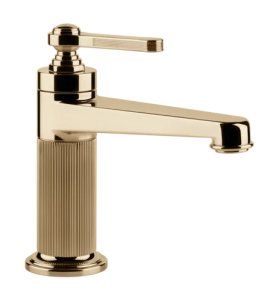 Gessi Venti20 Bateria umywalkowa bez korka warm bronze pvd 65002.735