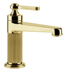 Gessi Venti20 Bateria umywalkowa bez korka gold pvd 65002.246