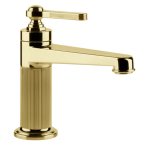 Gessi Venti20 Bateria umywalkowa bez korka gold pvd 65002.246