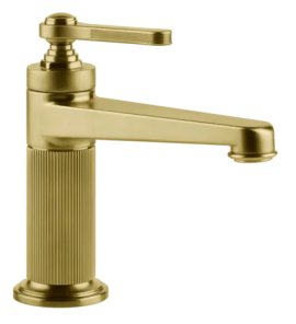 Gessi Venti20 Bateria umywalkowa bez korka gold brushed pvd 65002.716