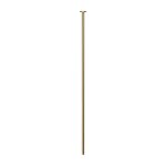 Gessi Venti20 Wylewka umywalkowa sufitowa warm bronze brushed pvd 63399.726