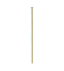 Gessi Venti20 Wylewka umywalkowa sufitowa gold brushed pvd 63399.716